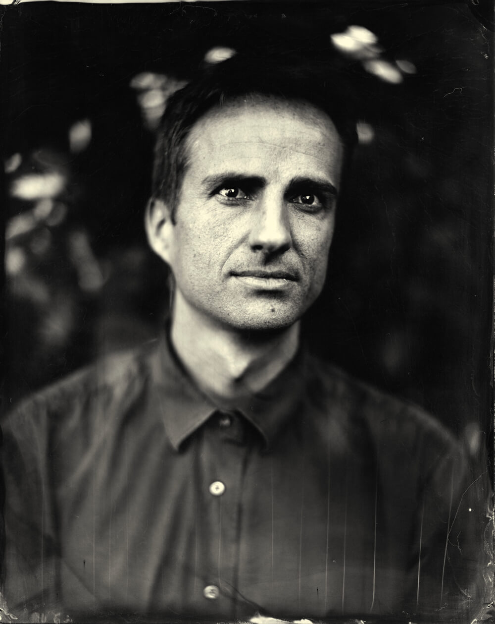 Portrait photographique de Matthieu André lézards création agence communication publicité vosges