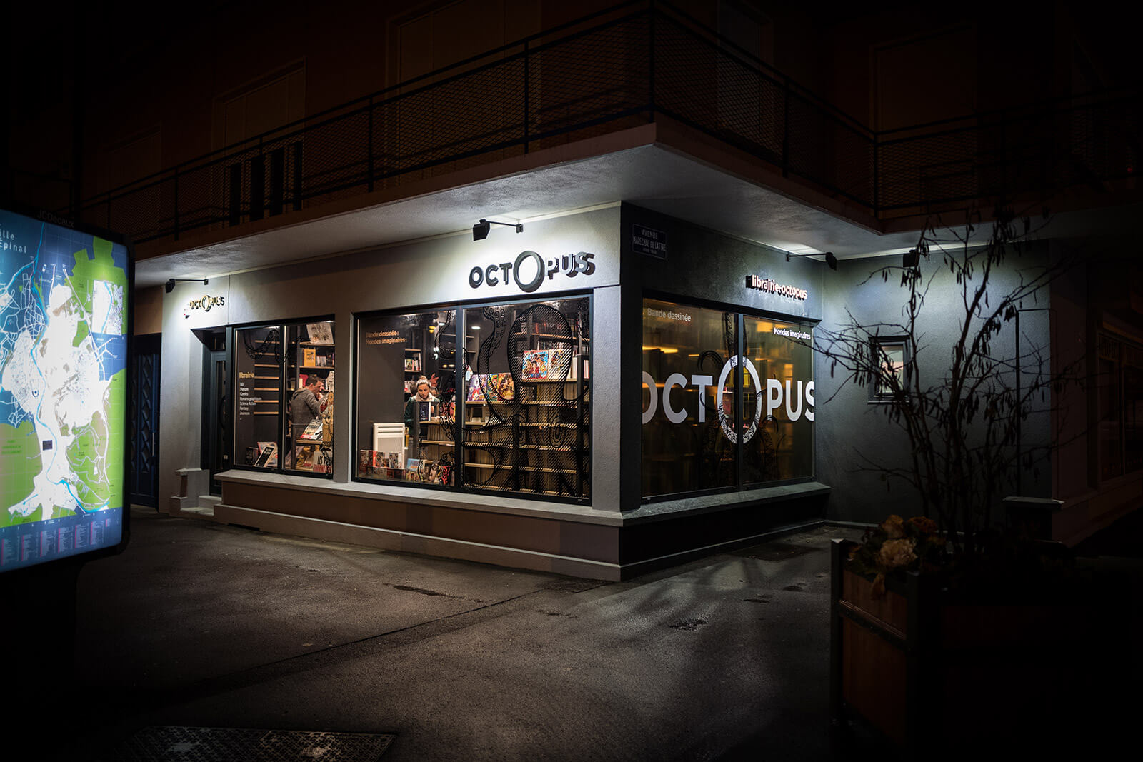 Librairie Octopus, Lézards Création création sites internet grand est