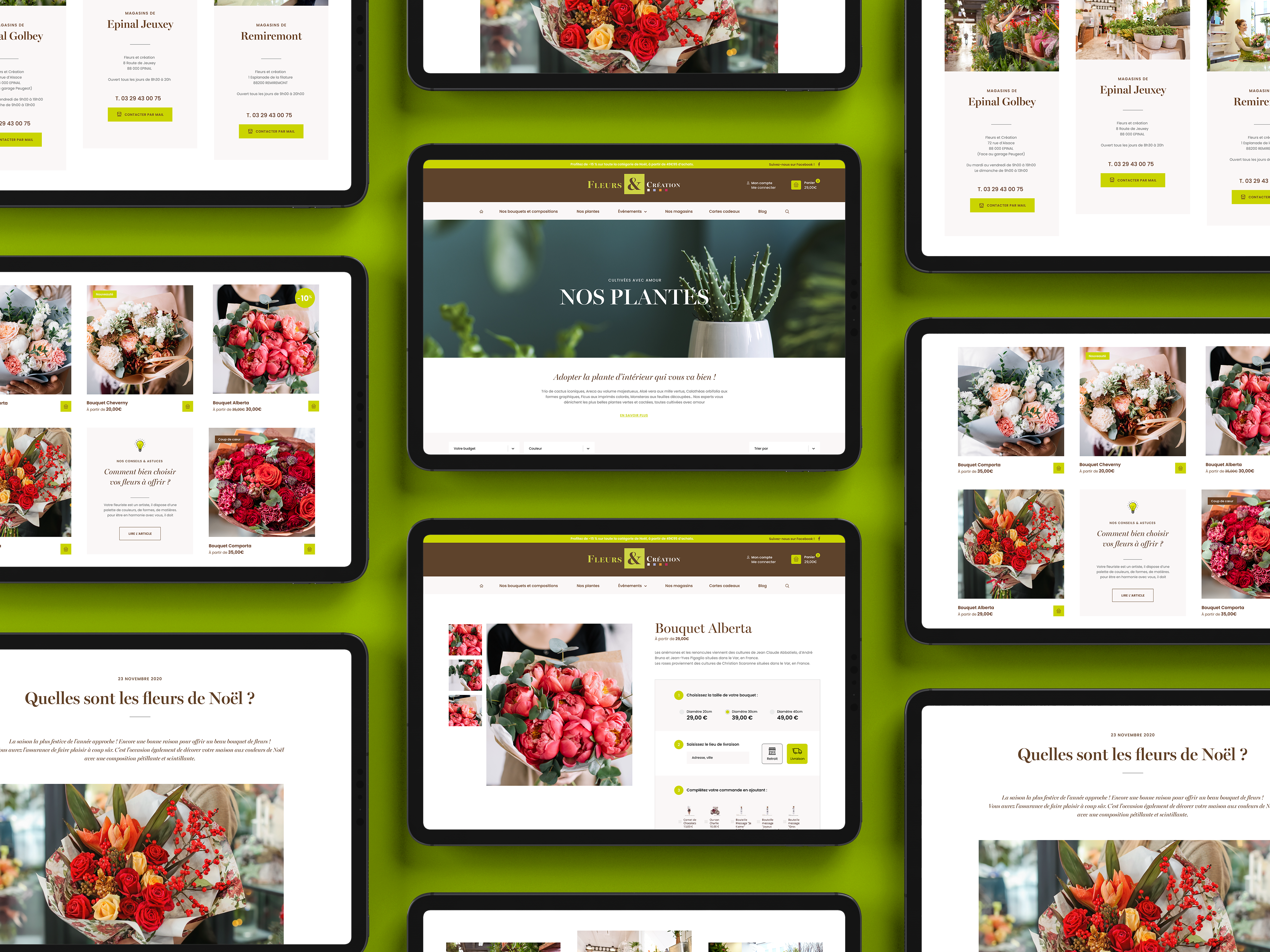lezardscreation agence communication publicite vosges remiremont fleurs creation